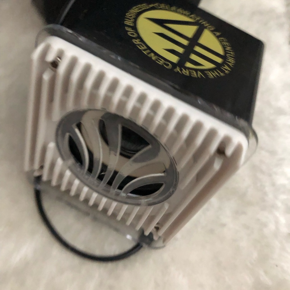 Speaker with Columbia Business School logo